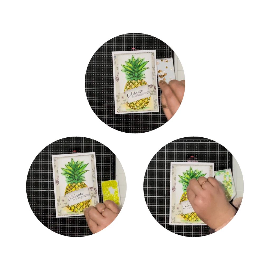 Design of Sweet Pineapple Card